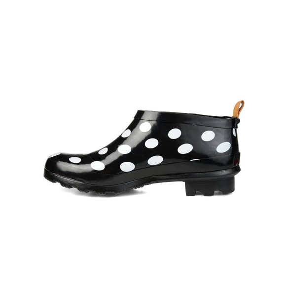 Journee Collection Womens Rainer Block Heel Rain Boots
Black Dot - Picture 2 of 11